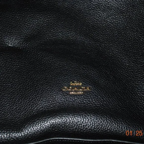 Coach Black handbag with Straps - Picture 9 of 9